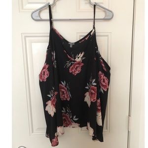 Floral long sleeve shirt